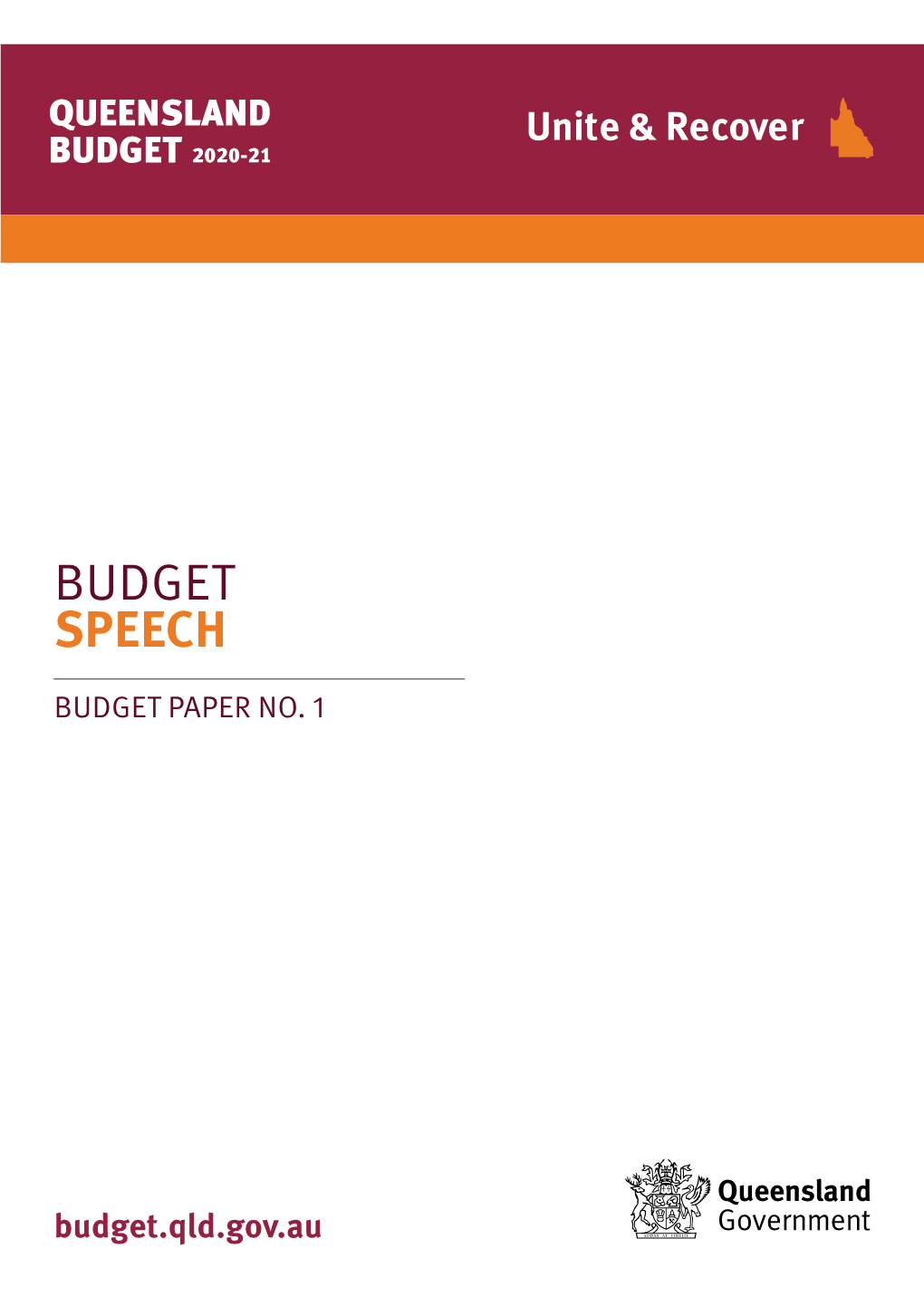 Budget Speech