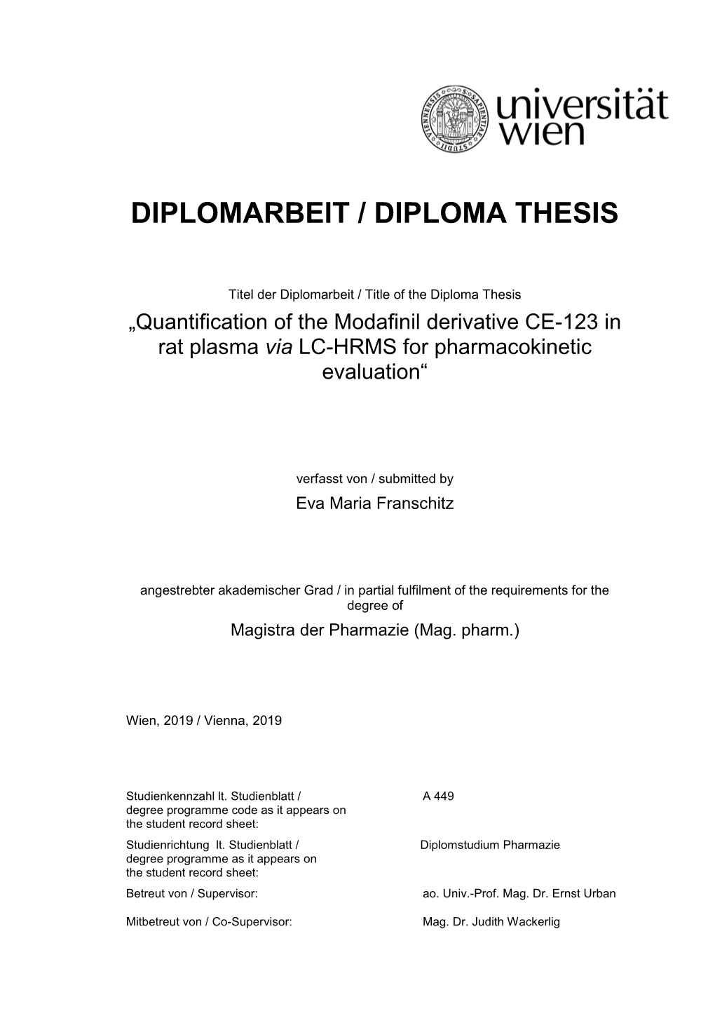 Eine Dokumentvorlage Für Abschlussarbeiten Und Andere Wissenschaftliche Arbeiten, Insbesondere Bachelorarbeiten, Masterarbeiten