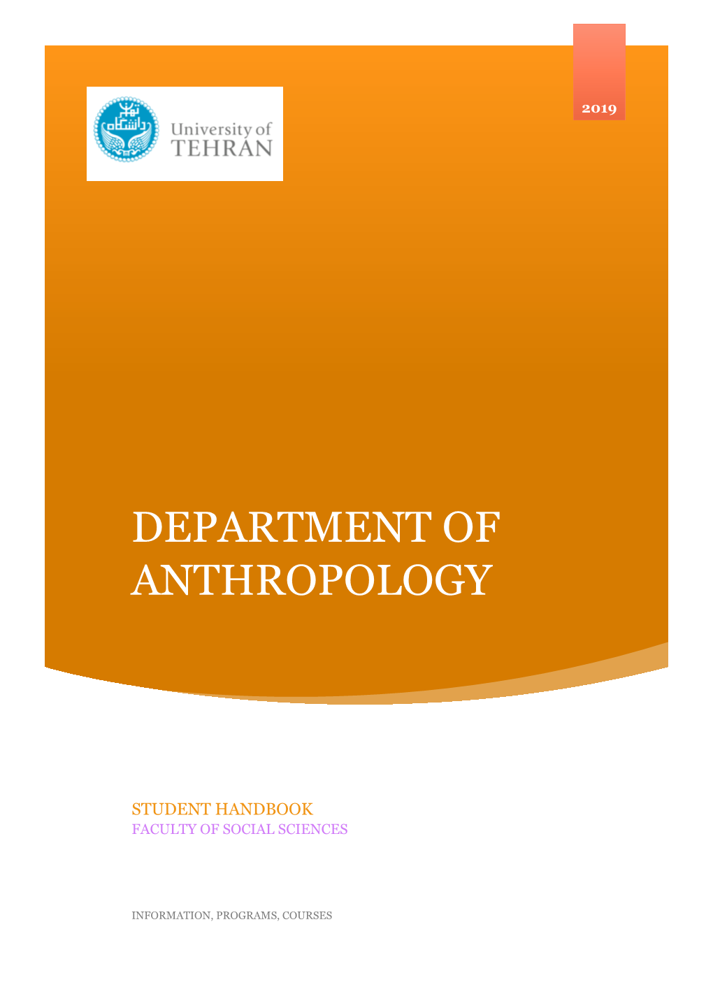 Department of Anthropology