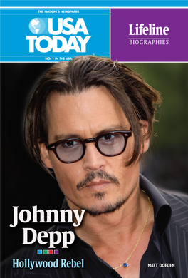 JOHNNY DEPP Hollywood Rebel