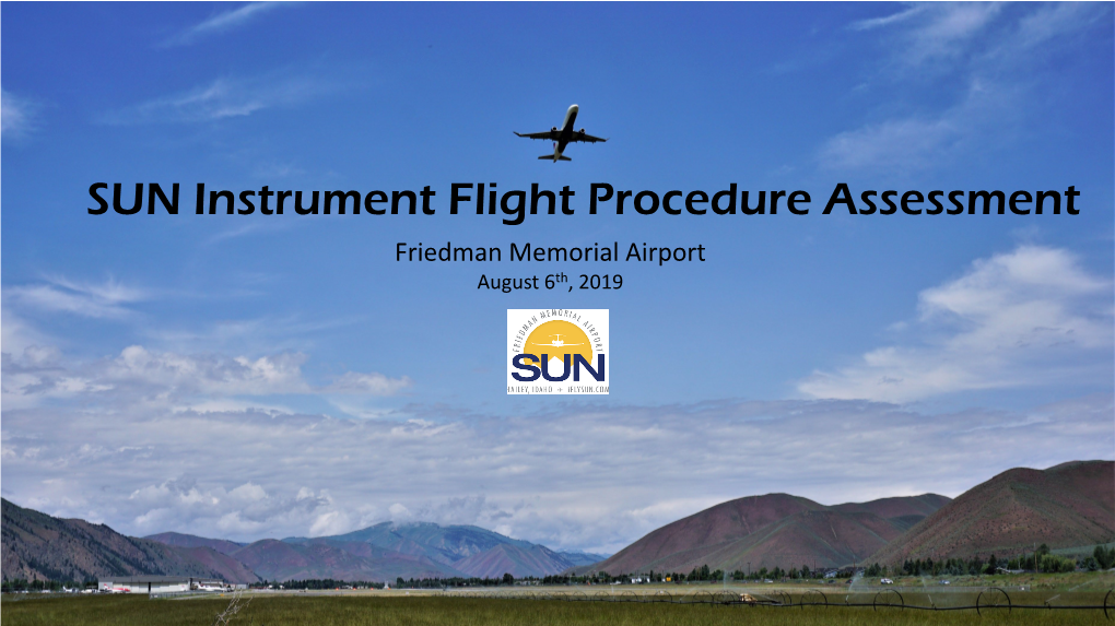 SUN Instrument Flight Procedure Assessment