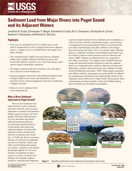 Sediment Load from Major Rivers Into Puget Sound and Its Adjacent Waters Jonathan A