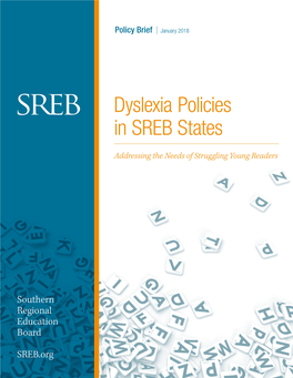 Dyslexia Policies in SREB States