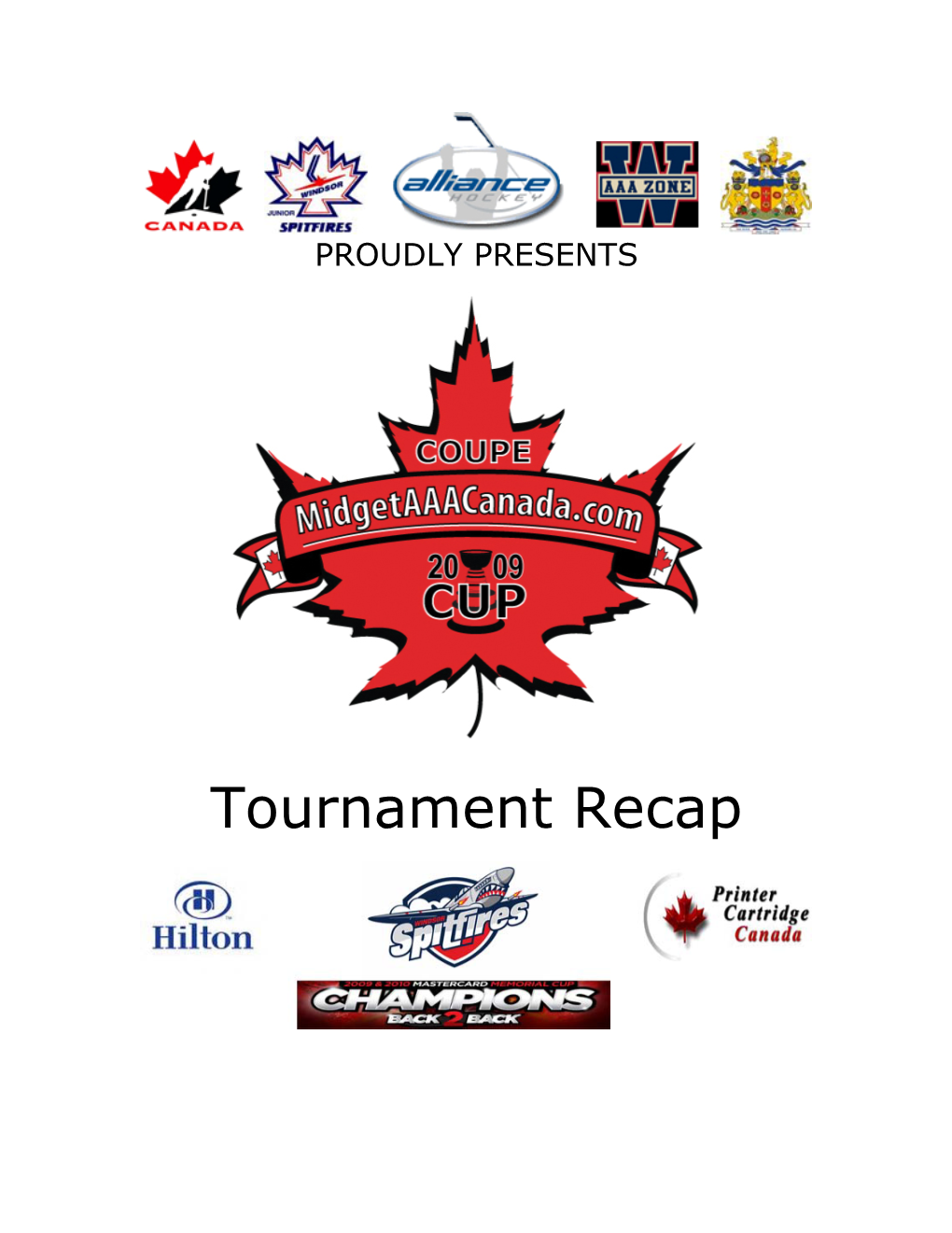 Tournament Recap