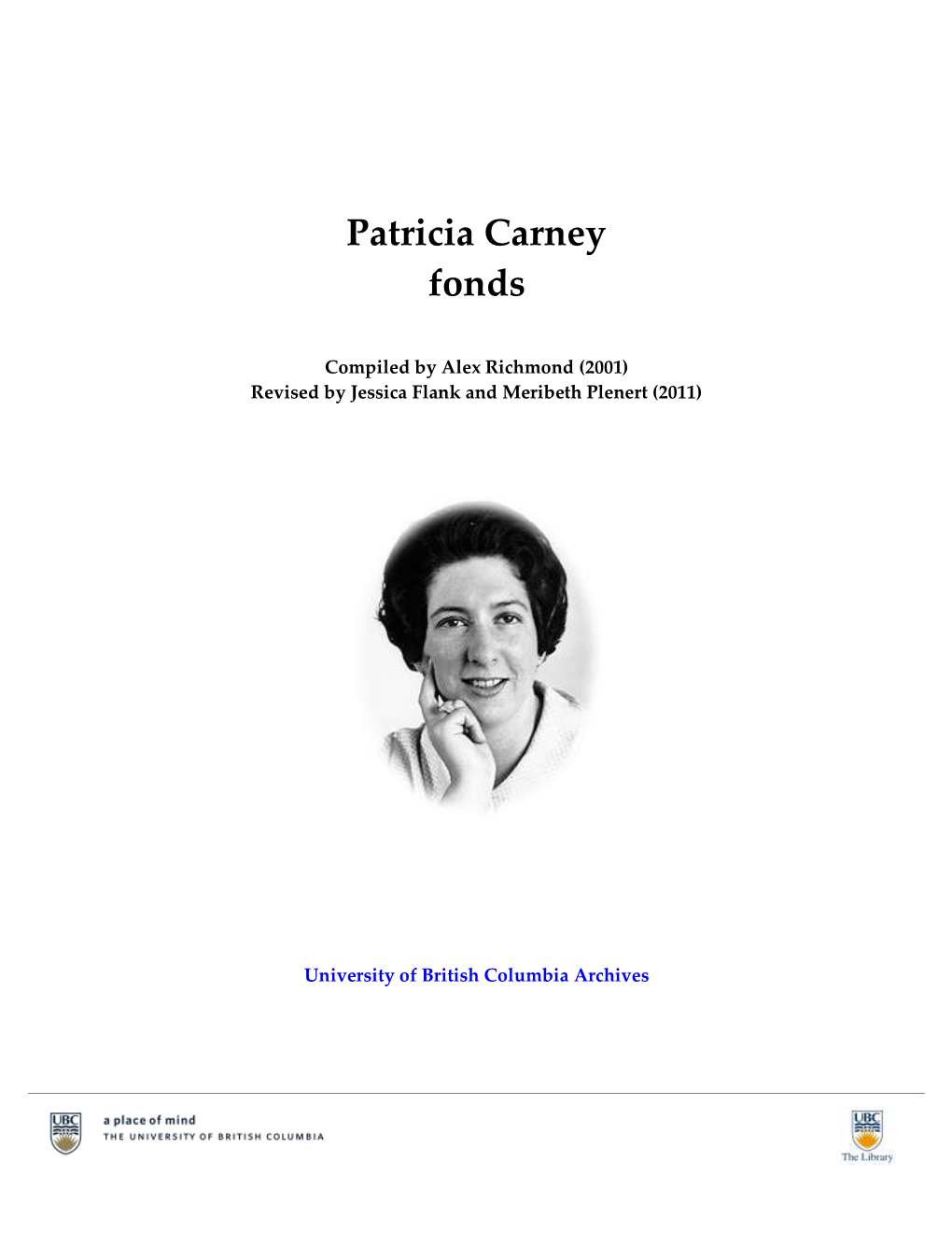 Patricia Carney Fonds