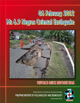 06 February 2012 Negros Oriental Earthquake