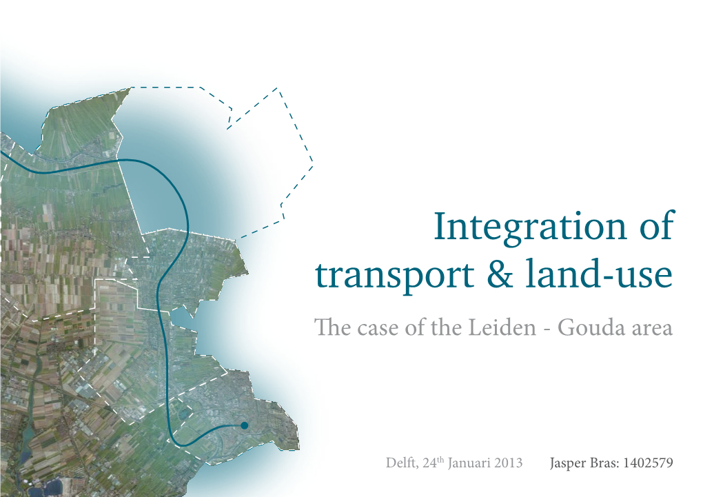 Integration of Transport & Land-Use