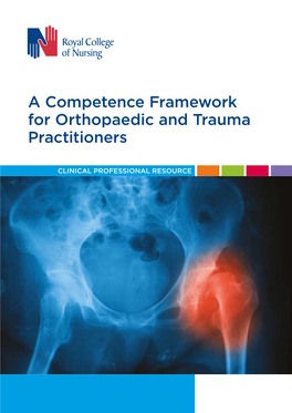 A Competence Framework for Orthopaedic and Trauma Practitioners