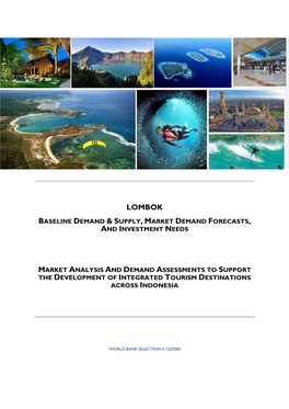 Lombok Baseline Demand & Supply, Market Demand Forecasts, And