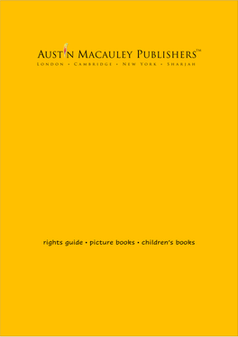 Rights Guide • Picture Books • Children's Books