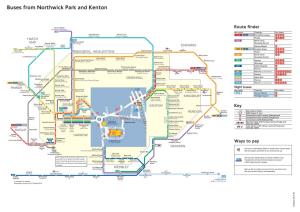 Buses from Northwick Park and Kenton