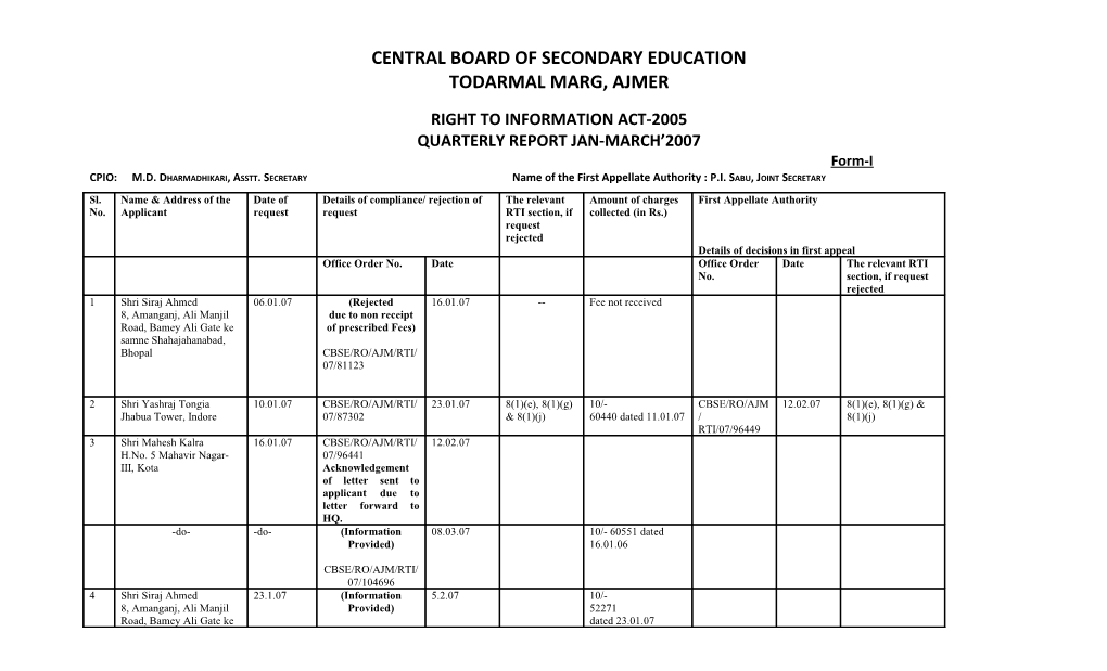 Central Board of Secondary Education s5