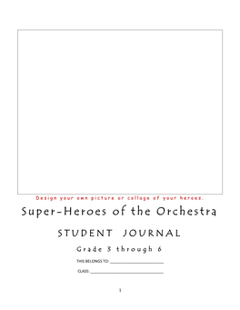 Super-Heroes of the Orchestra