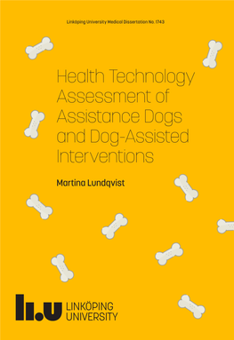 Health Technology Assessment of Assistance Dogs and Dog-Assisted