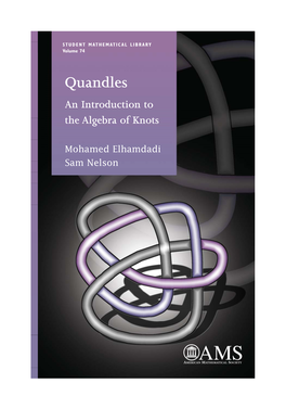 Quandles an Introduction to the Algebra of Knots