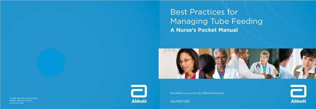 Best Practices For Managing Tube Feeding A Nurse’S Pocket Manual - DocsLib