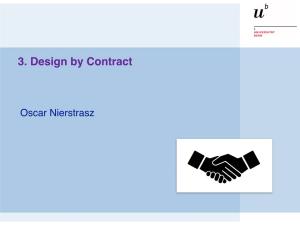 3. Design by Contract