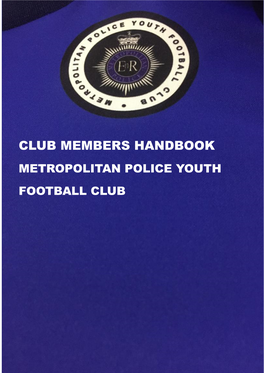 Club Members Handbook