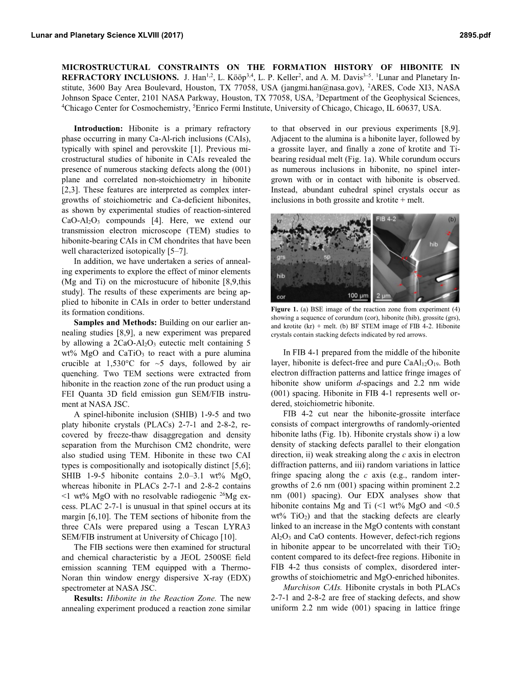 Microstructural Constraints on the Formation History of Hibonite in Refractory Inclusions