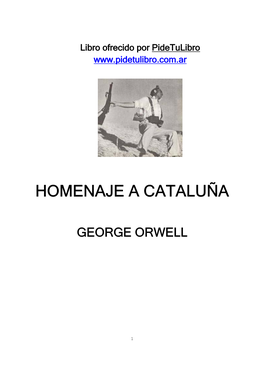 Homenaje a Cataluña