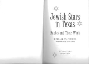 Rabbis and Their Work