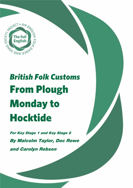 From Plough Monday to Hocktide