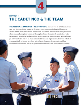 Chapter 4 the Cadet Nco & the Team
