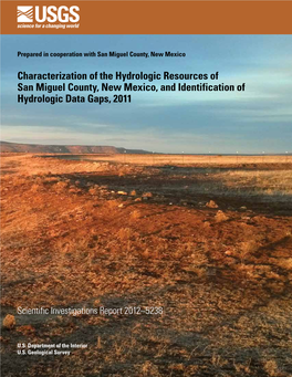 U.S. Geoligical Survey Scientific Investigations Report 2012–5238