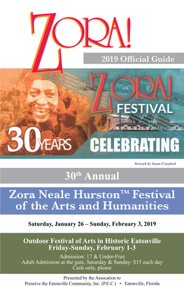 Zora Neale Hurstontm Festival of the Arts and Humanities
