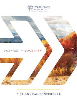 Forward &gt;&gt; Together 71St Annual Conference
