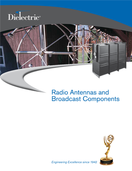 Radio Antennas and Broadcast Components
