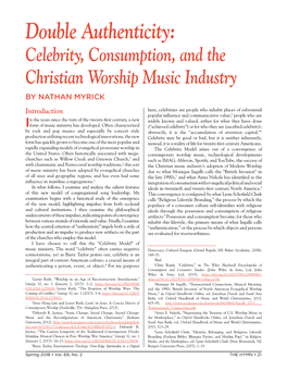 Double Authenticity: Celebrity, Consumption, And