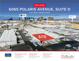 6065 Polaris Avenue, Suite D Site