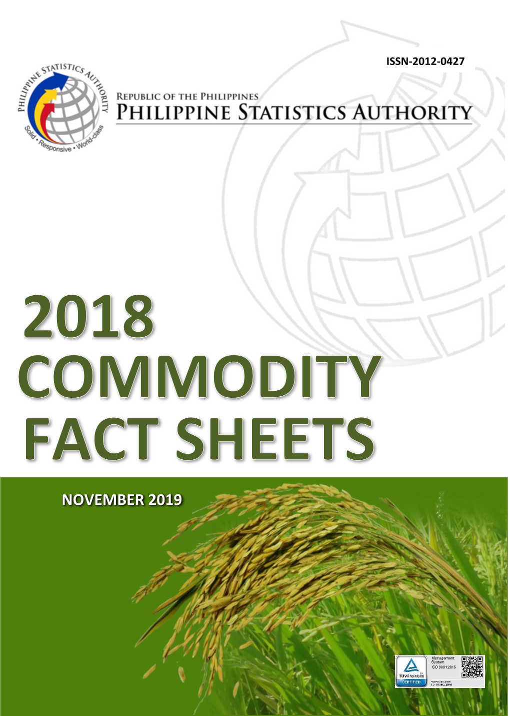 Commodity Fact Sheets, 2018