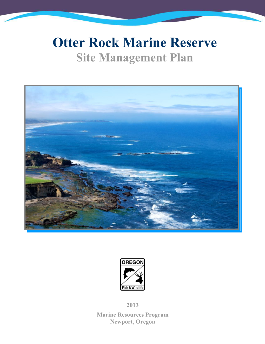 Otter Rock Management Plan