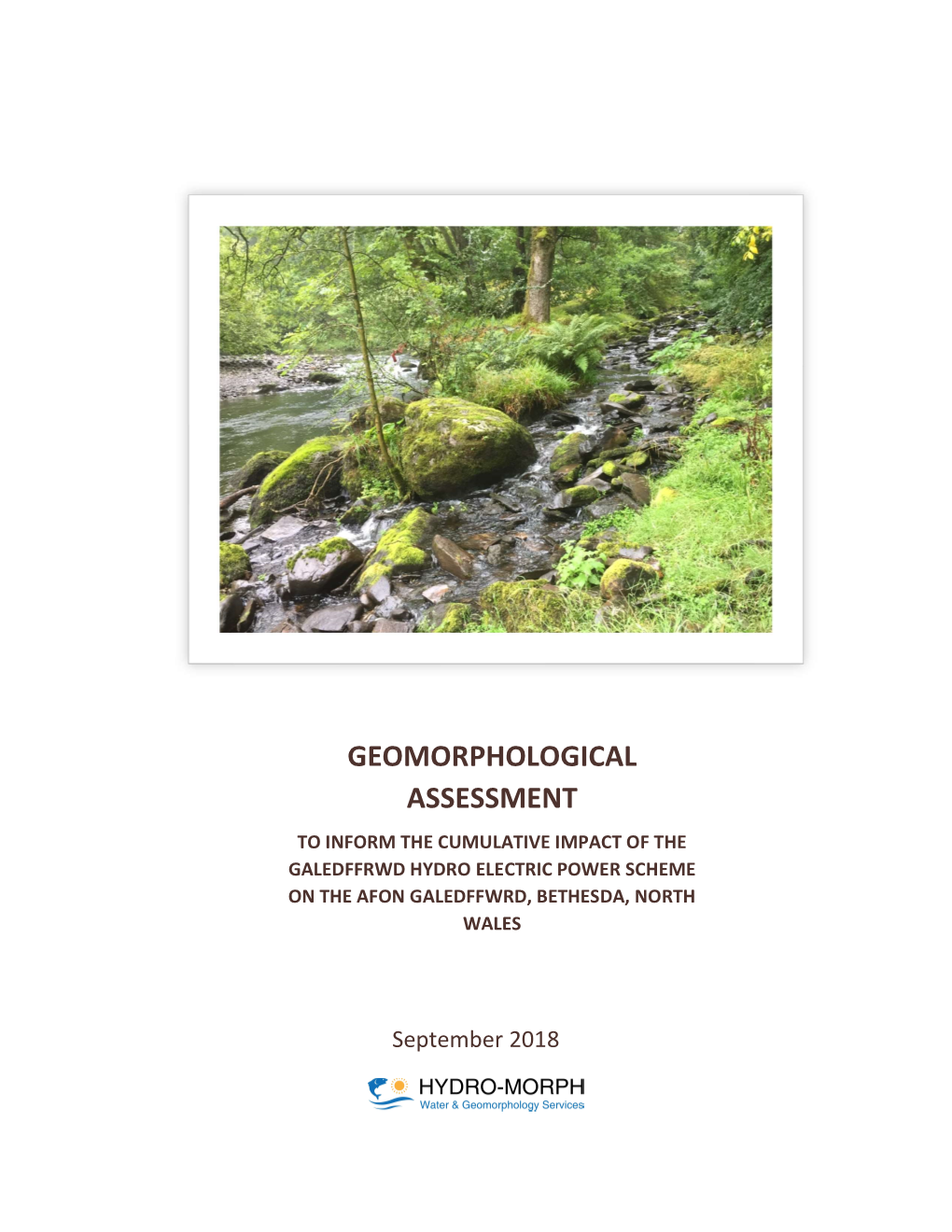 Geomorphological Assessment