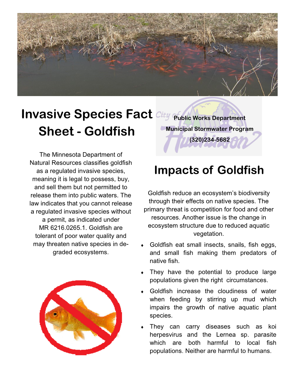 Invasive Species Fact Sheet