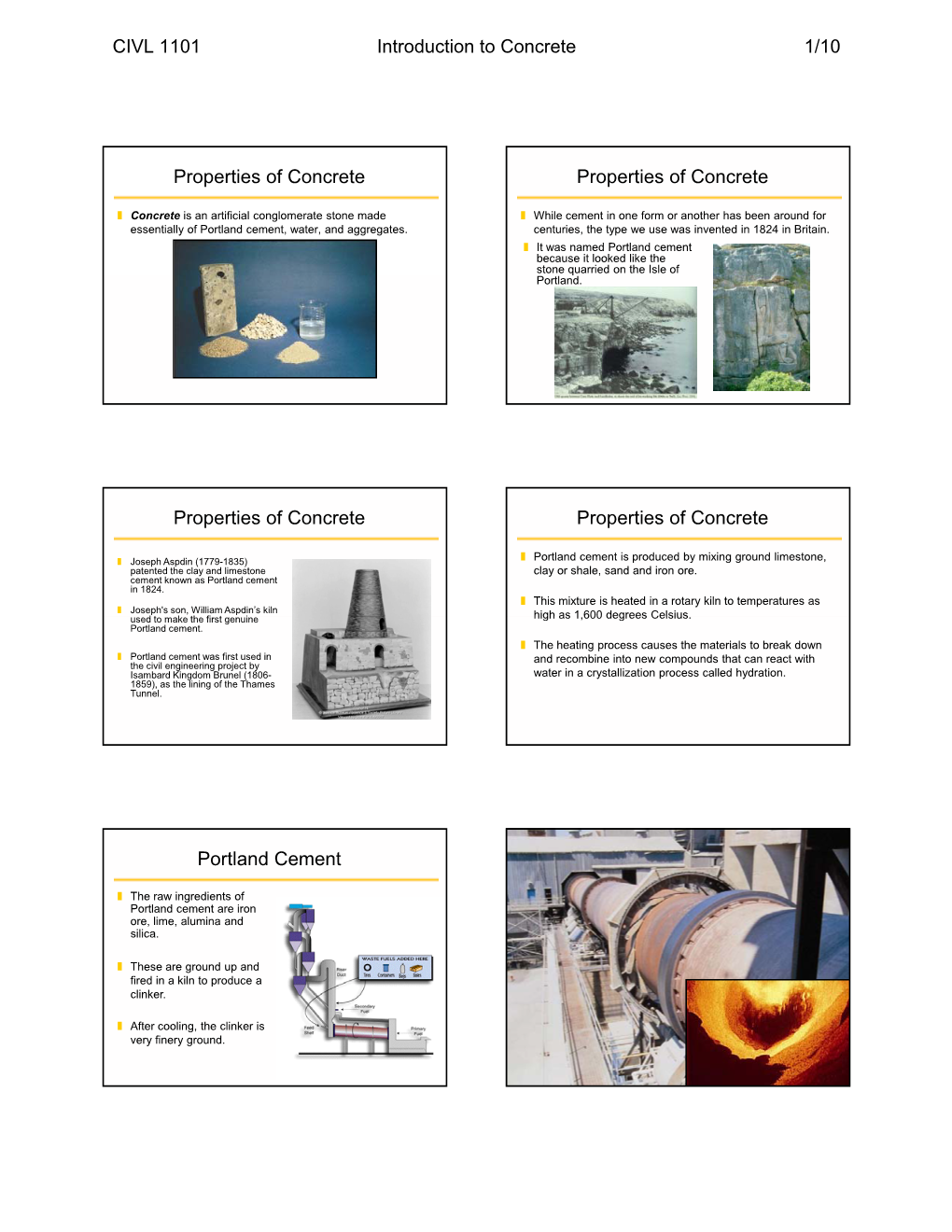 Properties of Concrete Properties of Concrete