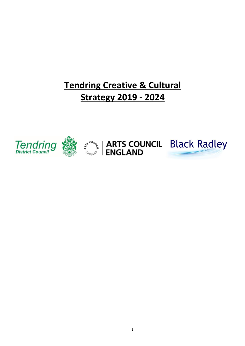 Tendring Creative and Cultural Strategy 2019