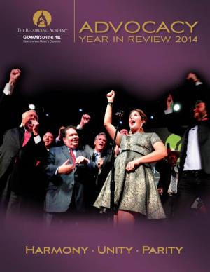 Advocacy Year in Review 2014