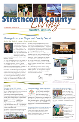 Message from Your Mayor and County Council