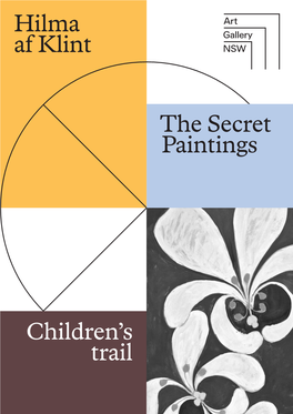 Hilma Af Klint Children's Trail the Secret Paintings