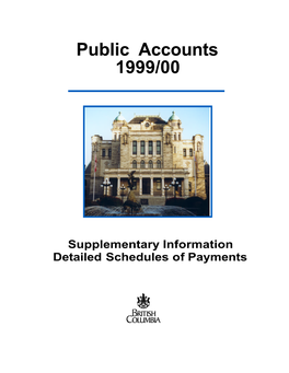 Public Accounts 1999/00