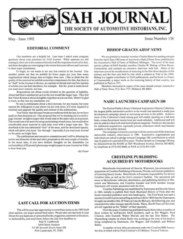 May- June 1992 Issue Number 138