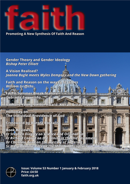 Gender Theory and Gender Ideology Bishop Peter Elliott