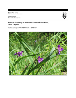 Floristic Inventory of Bluestone National Scenic River, West Virginia