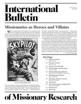 Missionaries As Heroes and Villains