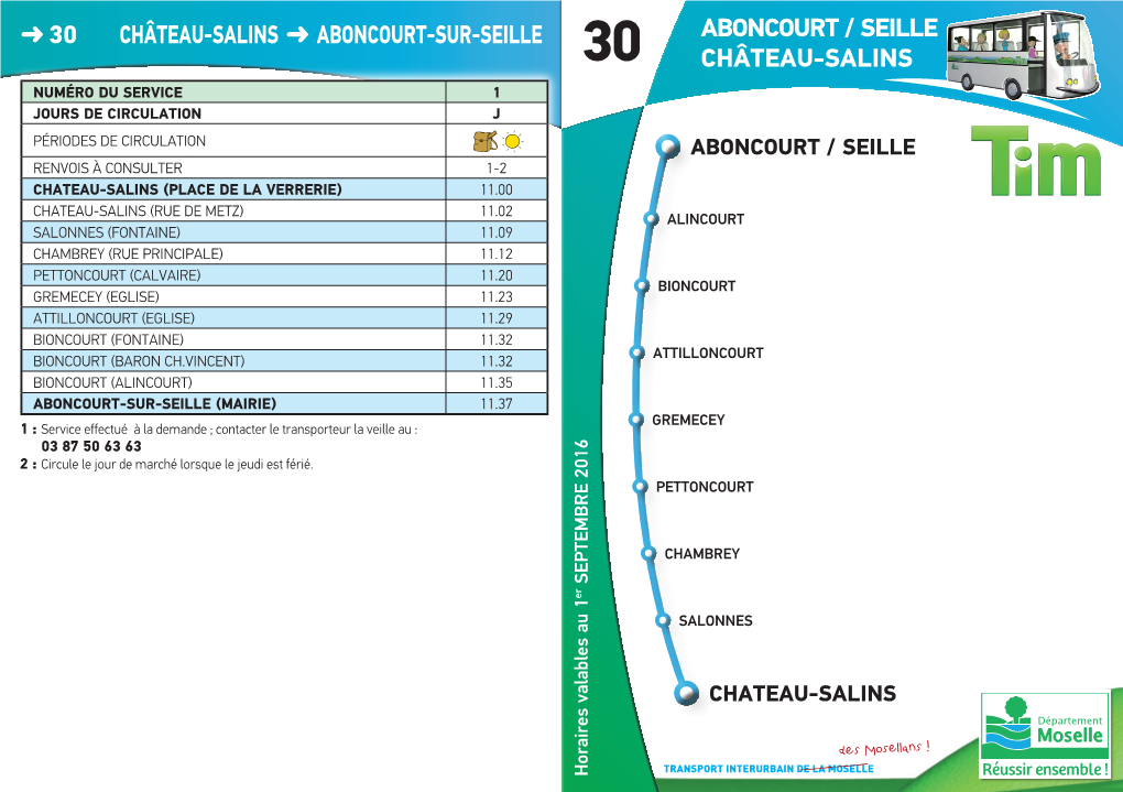 30 Château-Salins Aboncourt-Sur-Seille