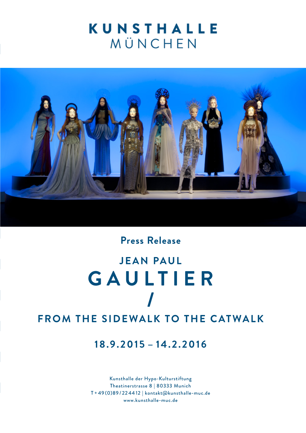 Gaultier / from the Sidewalk to the Catwalk