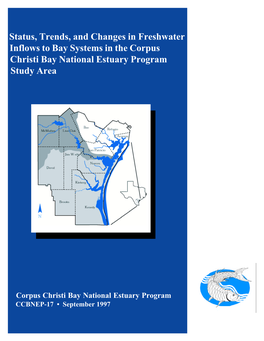 Status, Trends, and Changes in Freshwater Inflows to Bay Systems in the Corpus Christi Bay National Estuary Program Study Area